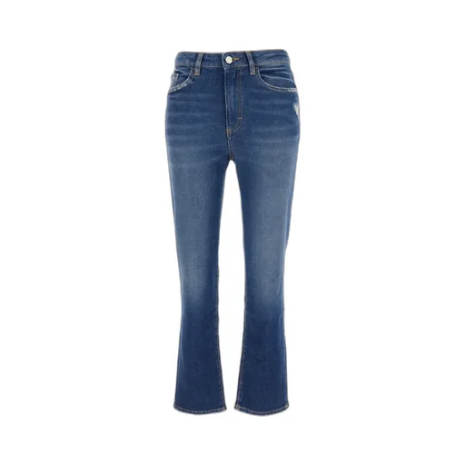 Flared Jeans With Rear Logo Patch