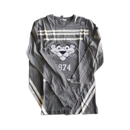 Printed Long-Sleeved T-Shirt