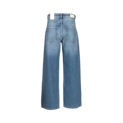 Low-Waisted Wide-Leg Jeans