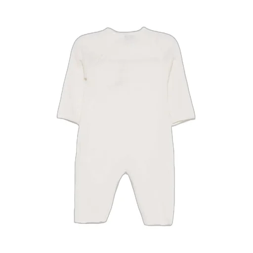 Owl-Motif Buttoned Romper