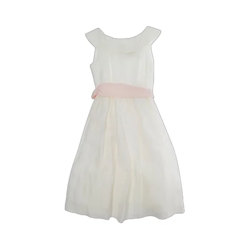 Sleeveless Belt Dress