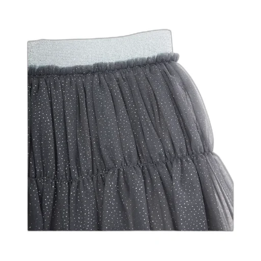 Elasticated-Waist Tulle Skirt