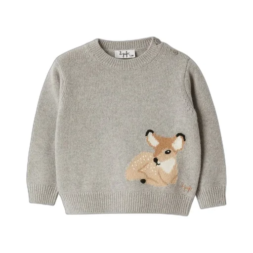 Logo Embroidered Crewneck Jumper