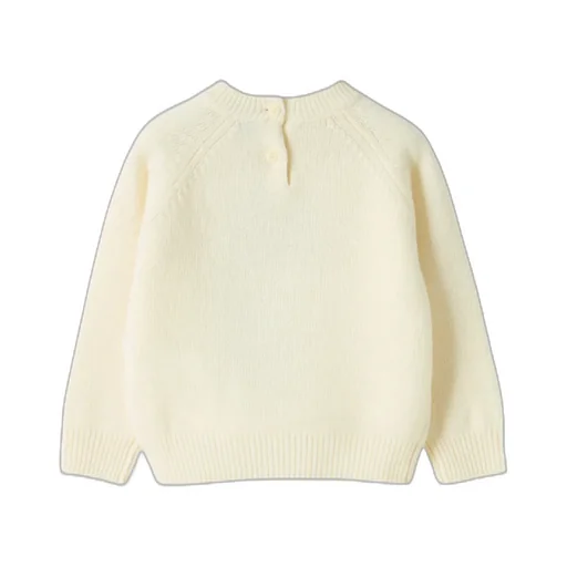 Long-Sleeved Knitted Jumper
