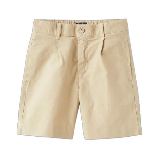Pleat-Detail Shorts