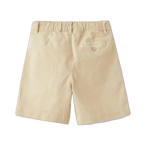 Pleat-Detail Shorts