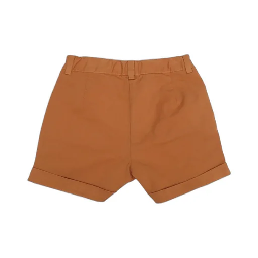 Gabardine Pleated Shorts