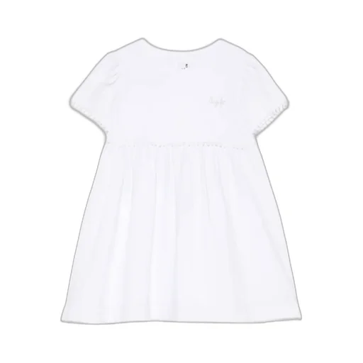 Button-Back Dress