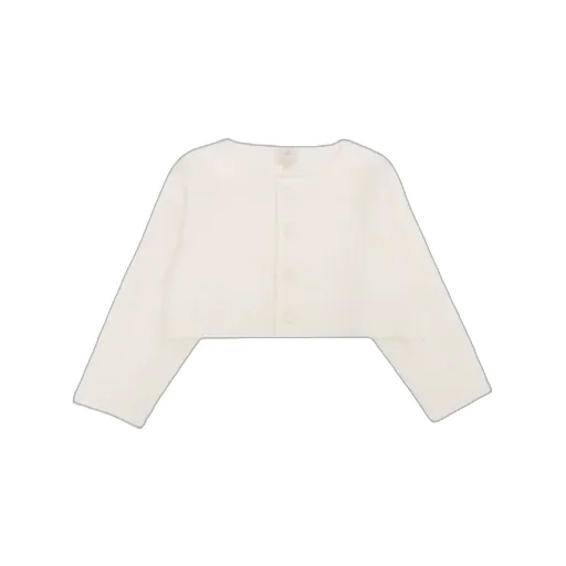 Tricot-Knit Cardigan