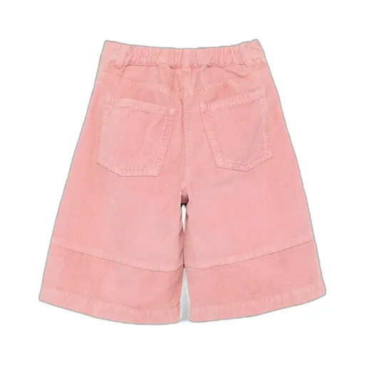 Corduroy Panelled Shorts