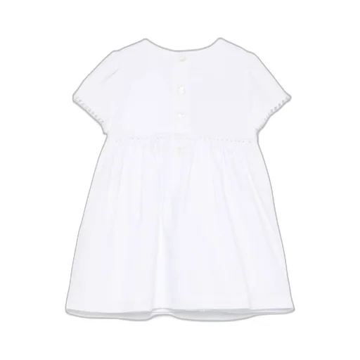 Button-Back Dress