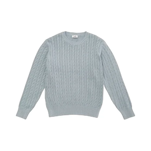 Cable-Knit Organic Cotton Jumper