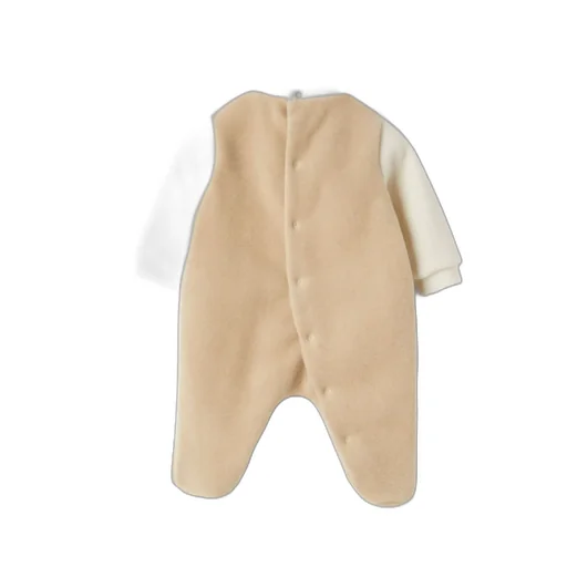 Applique Fleece Jumpsuit