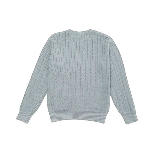 Cable-Knit Organic Cotton Jumper