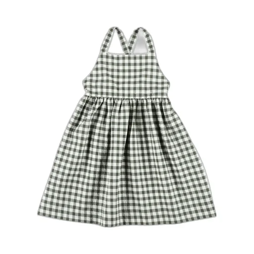Checkered Pattern Dress