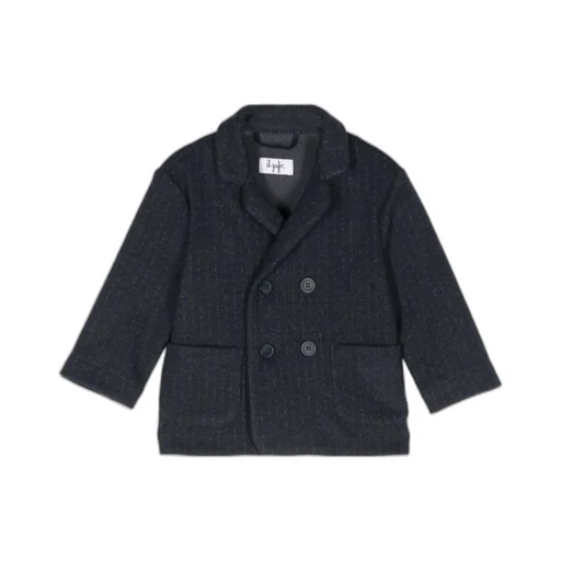 Pinstripe Pattern Blazer