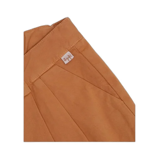 Gabardine Pleated Shorts