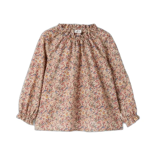 Floral-Print Blouse