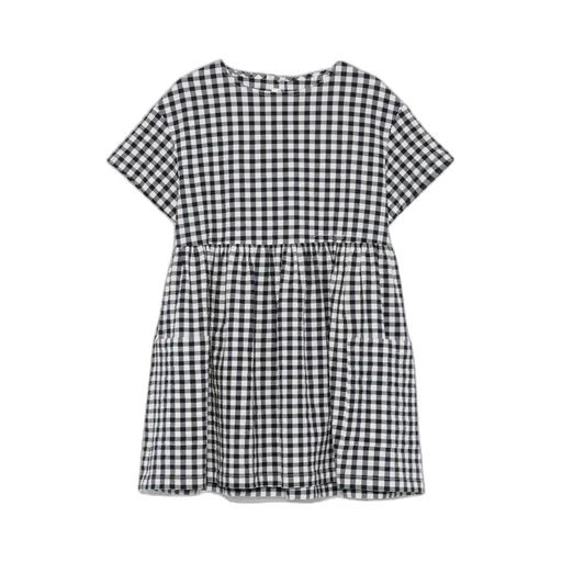 Gingham-Check Dress