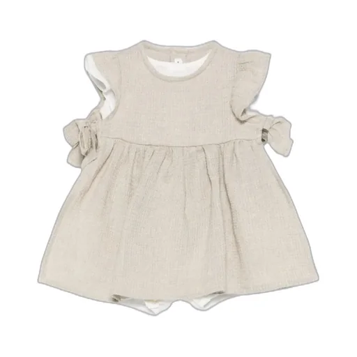 Bow Flared Dress