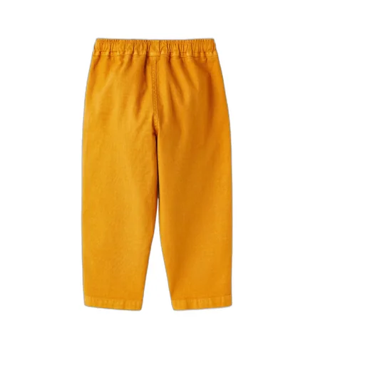 Drawstring-Waist Tapered Trousers