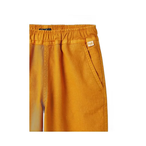 Drawstring-Waist Tapered Trousers