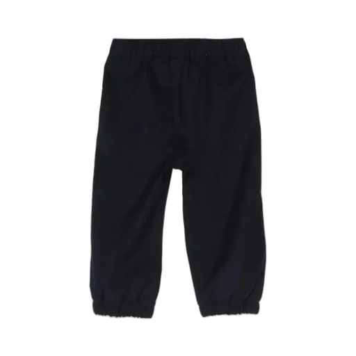 Logo-Patch Elasticated-Waist Trousers