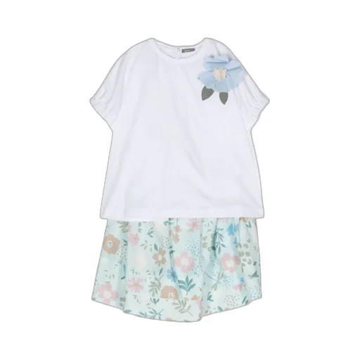 Floral Skirt Set