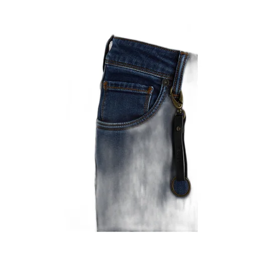 Straight-Leg Washed-Denim Trousers
