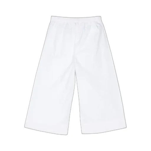 Stretch Poplin Capri Pants