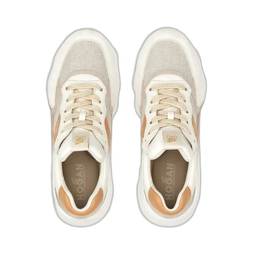 Hyperactive Panelled Chunky Sole Sneakers