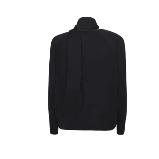 Cut-Out Turtleneck Sweater