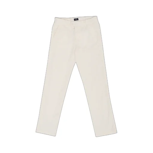 Straight Leg Twill Trousers