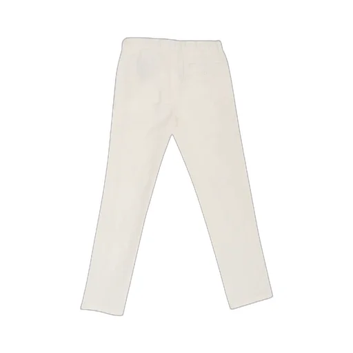 Straight Leg Twill Trousers