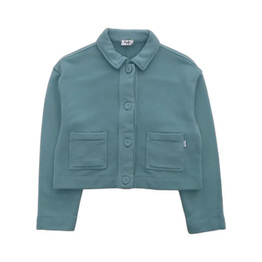 Garment-Dyed Fleece Jacket