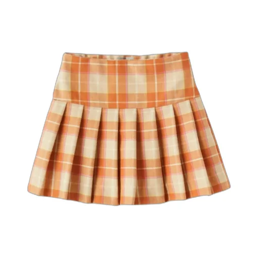 Pleated Miniskirt
