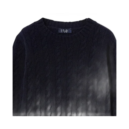 Cable-Knit Wool Jumper