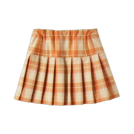 Pleated Miniskirt