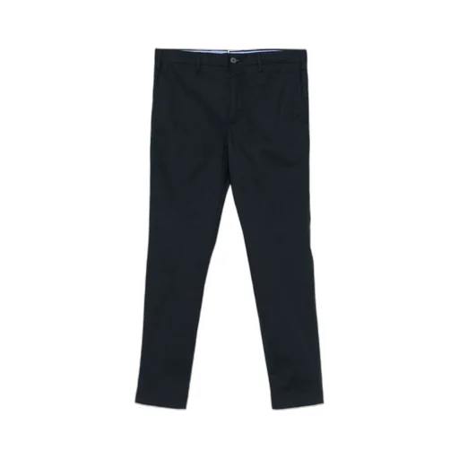 Concealed-Fly Cotton Pants