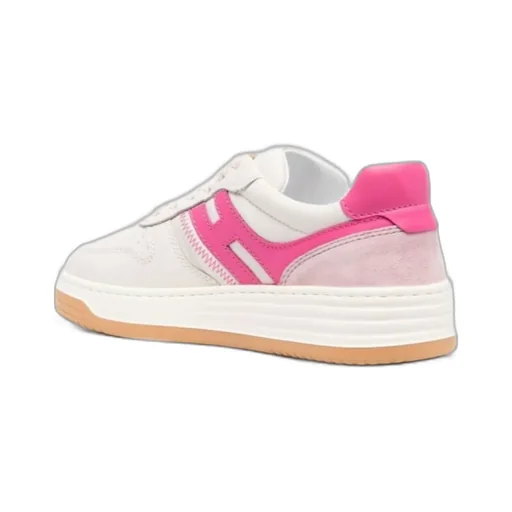 Round Toe Lace-Up Sneakers