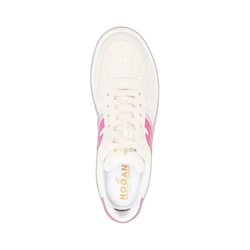 Round Toe Lace-Up Sneakers