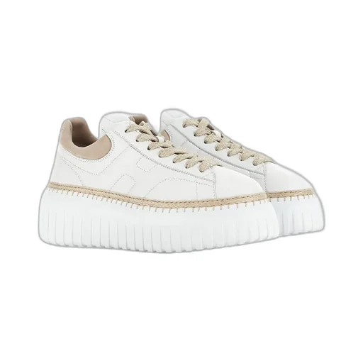 H-Stripes Platform Lace-Up Sneakers