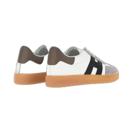 Low-Top Laced Sneakers