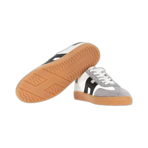 Low-Top Laced Sneakers