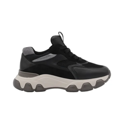 Low-Top Laced Sneakers