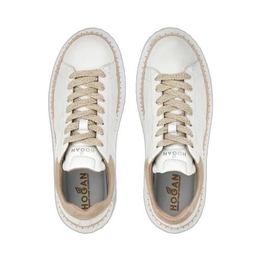 H-Stripes Platform Lace-Up Sneakers