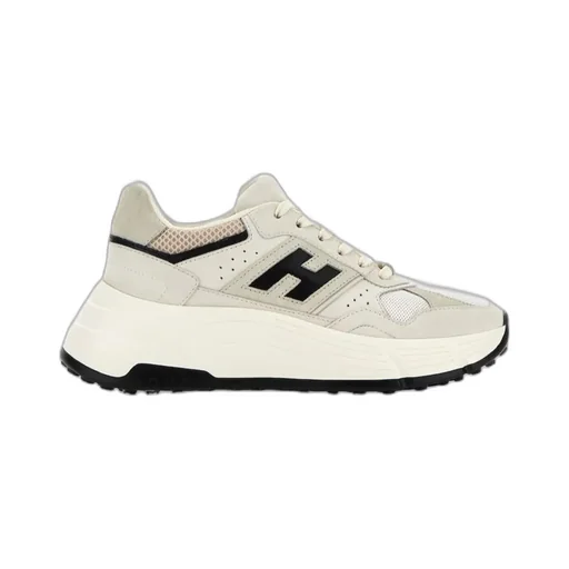 Round-Toe Lace-Up Sneakers