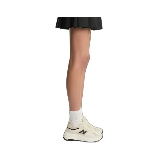 Round-Toe Lace-Up Sneakers
