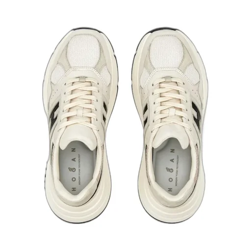 Round-Toe Lace-Up Sneakers