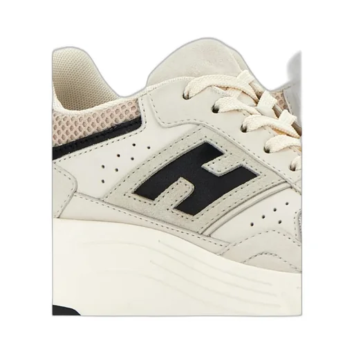 Round-Toe Lace-Up Sneakers